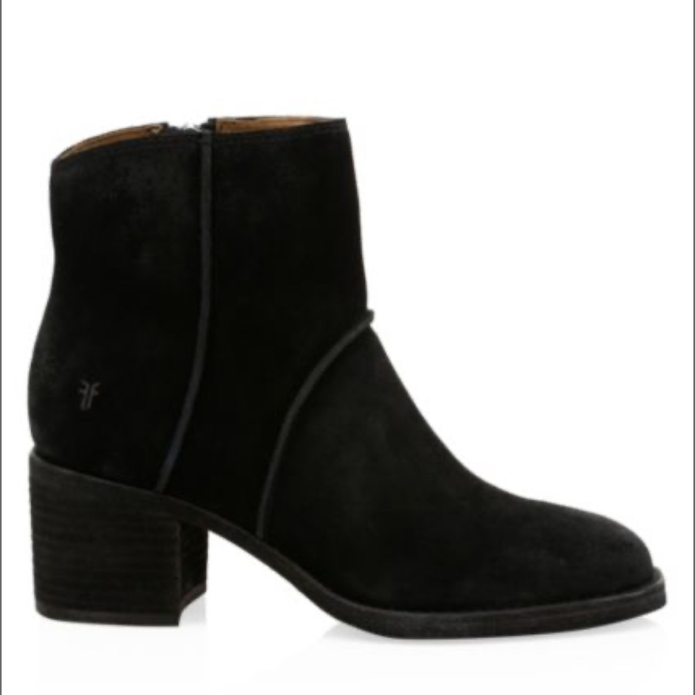 Frye Monroe Suede Ankle Boots Size 10